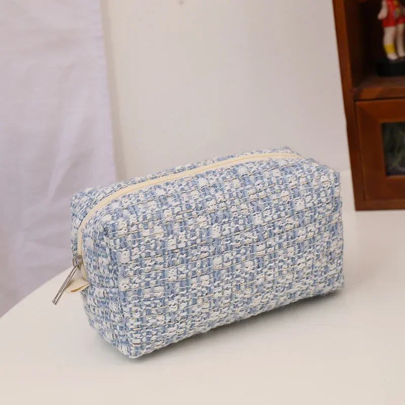 Fashion Women Clutch Makeup Bag Cosmetic Storage Bag Large Capacity Portable Travel Toiletries Storage Bag Student Pencil Case - Image 3