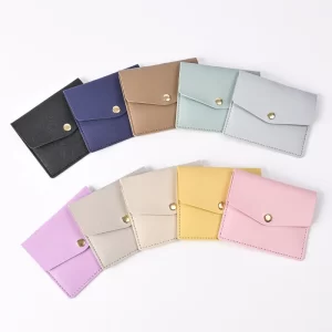 Slim Soft Leather Card Holder Mini Credit Card Wallet Women Men Thin Card Case Small Purse Business Cardholder
