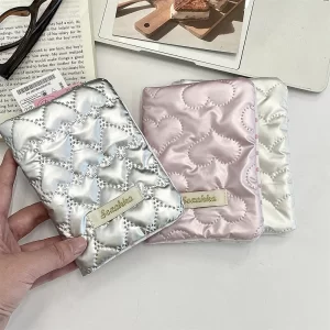 Korean Bow Passport Holder women Cute Travel Ticket Document Id Card Holder Passport Cover Case Wallet Travel Accessories