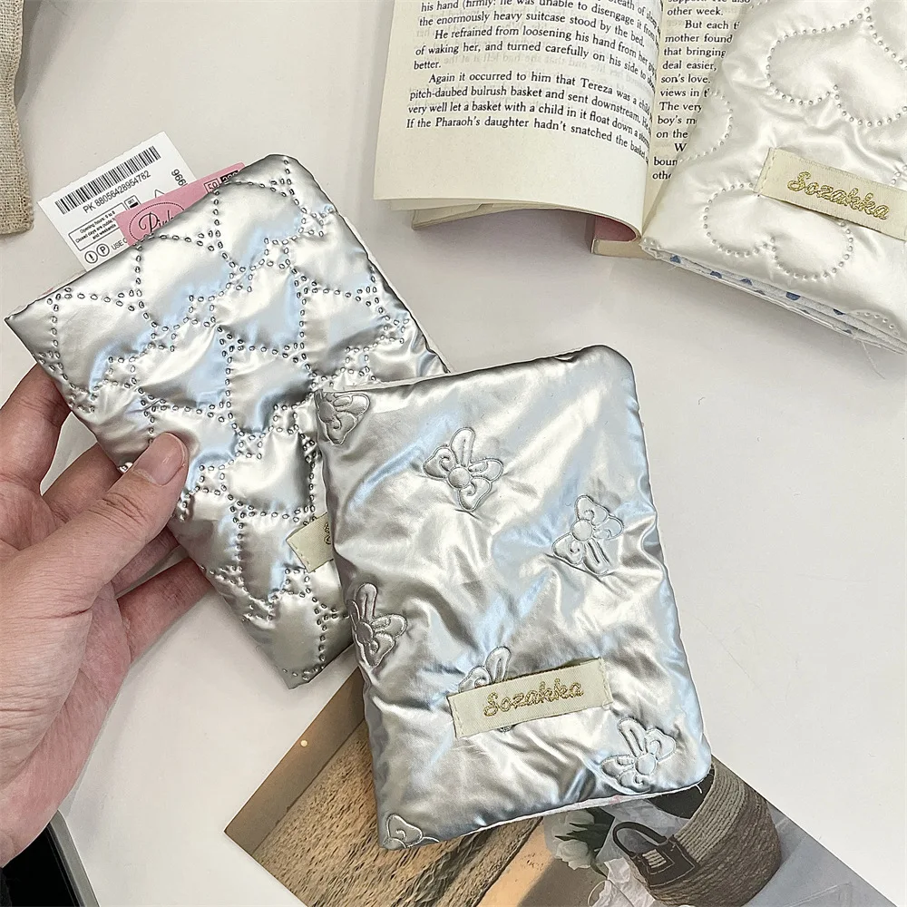 Korean Bow Passport Holder women Cute Travel Ticket Document Id Card Holder Passport Cover Case Wallet Travel Accessories - Image 2