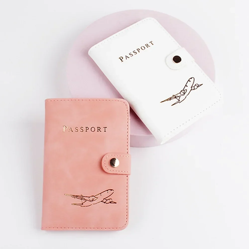 New Leather Waterproof Passport Cover with Card Holder for Men/Women Travel Credit Card Wallet Cute Passport Holder Case - Image 3