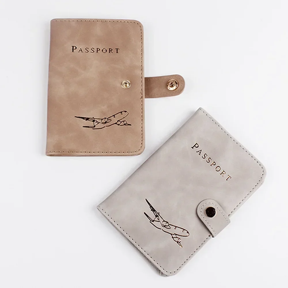 New Leather Waterproof Passport Cover with Card Holder for Men/Women Travel Credit Card Wallet Cute Passport Holder Case - Image 2