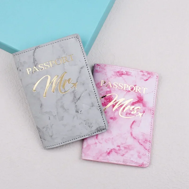 New Pu Leather Passport Cover Women Men Travel ID Credit Card Passport Holder Packet Wallet Purse Bags Pouch Travel Case - Image 2